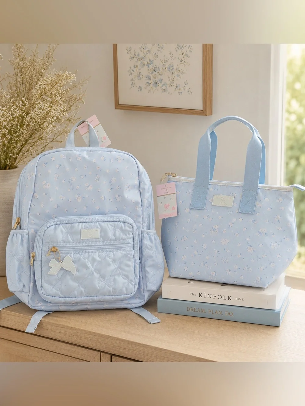 LoveShackFancy Backpack & Lunch Bag